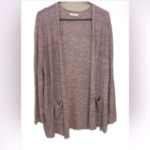 Maurices purple cardigan, size medium